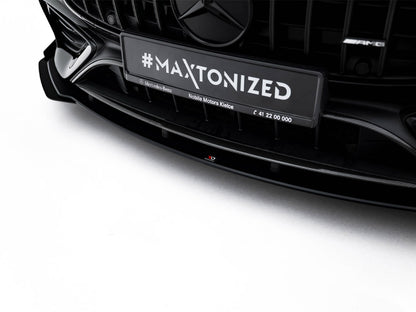 Maxton Design Street PRO Front Splitter + Flaps Mercedes-AMG CLE 53 C236
