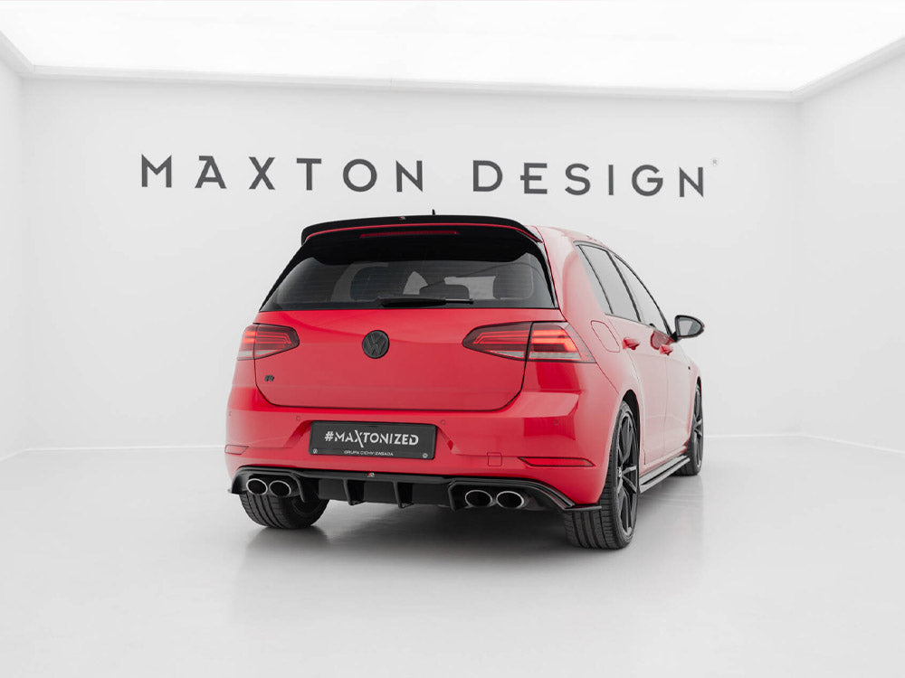 Maxton Design Rear Valance V.3 Volkswagen Golf R Mk7 Facelift