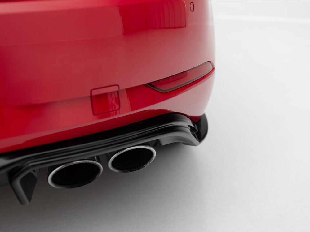 Maxton Design Rear Valance V.3 Volkswagen Golf R Mk7 Facelift