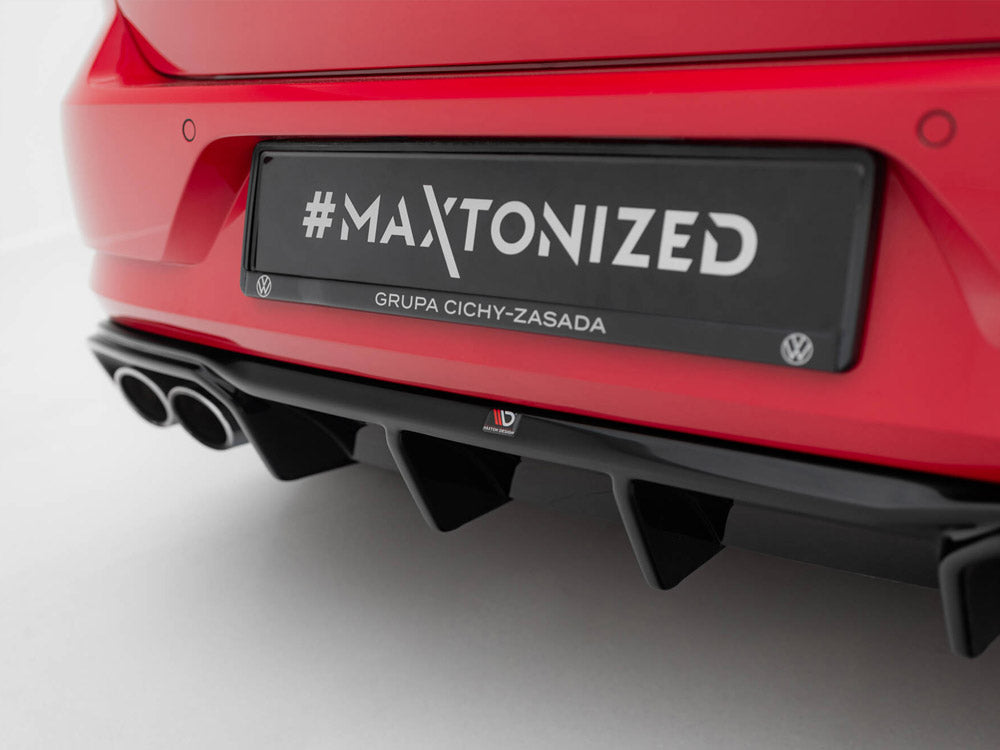Maxton Design Rear Valance V.3 Volkswagen Golf R Mk7 Facelift