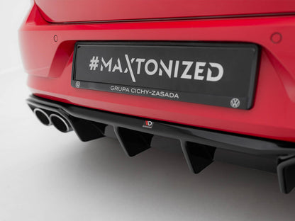 Maxton Design Rear Valance V.3 Volkswagen Golf R Mk7 Facelift