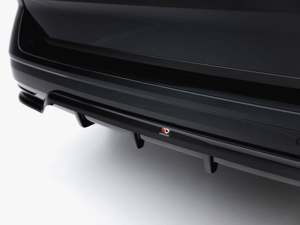 Maxton Design Rear Splitter (Vertical Bars) Volkswagen Multivan Long T7