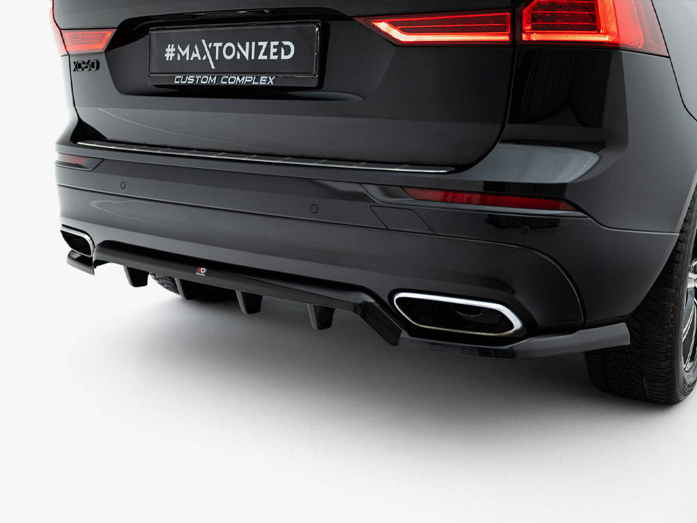 Maxton Design Rear Splitter (Vertical Bars) Volvo XC60 Mk2