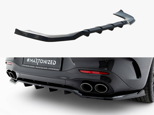 Maxton Design Rear Splitter (Vertical Bars) Mercedes-AMG SL 63 R232