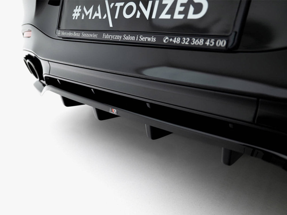 Maxton Design Rear Splitter (Vertical Bars) Mercedes-AMG SL 63 R232