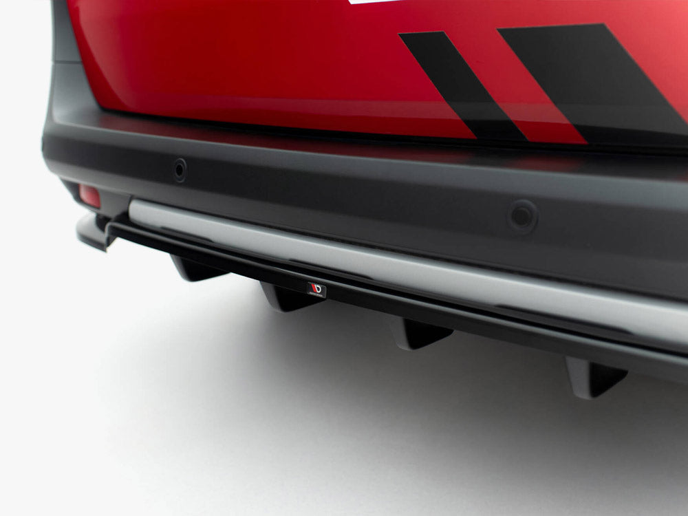 Maxton Design Rear Splitter (Vertical Bars) Ford Tourneo Courier Mk2