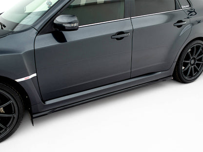 Maxton Design Side Skirts Diffusers V.2 Subaru Impreza WRX STI Mk3 Facelift