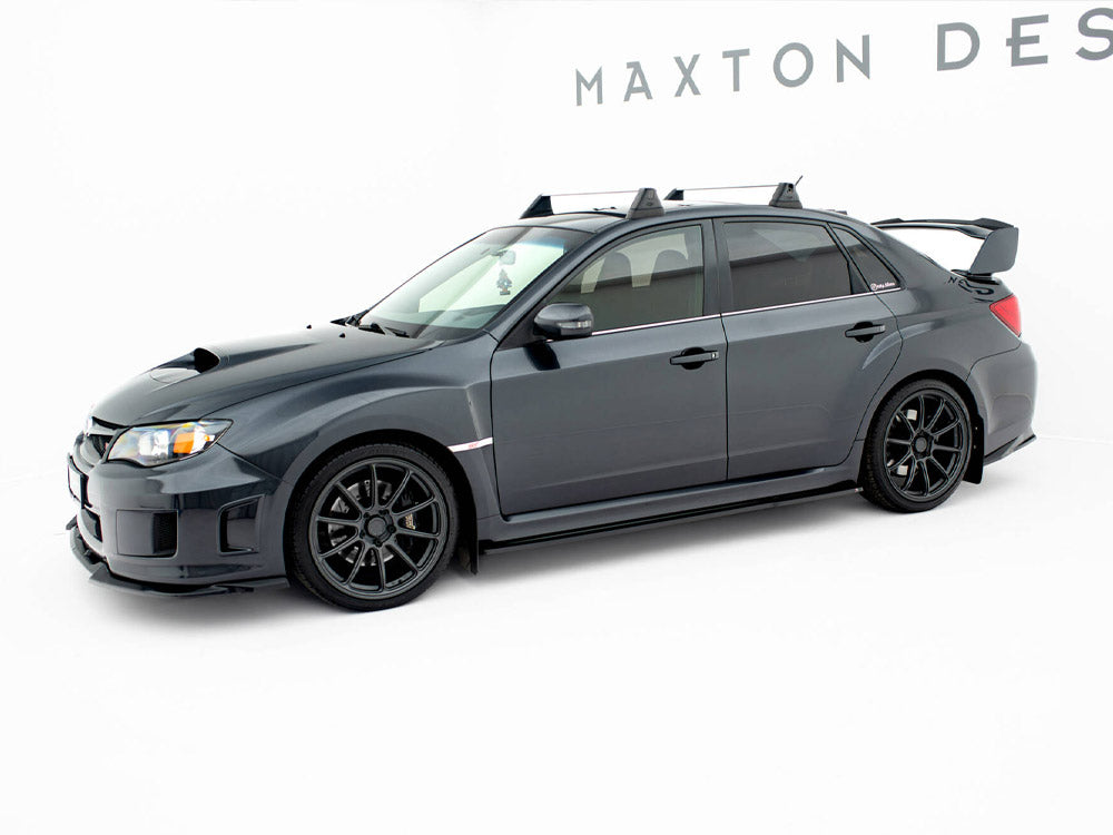 Maxton Design Side Skirts Diffusers V.1 Subaru Impreza WRX STI Mk3 Facelift
