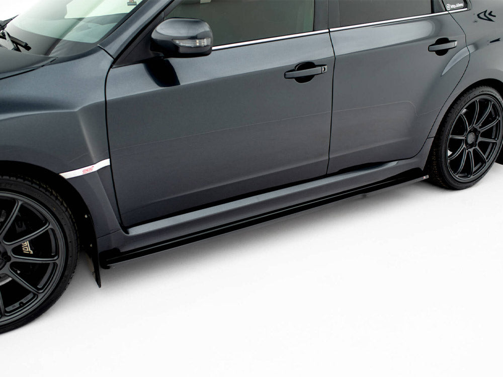 Maxton Design Side Skirts Diffusers V.1 Subaru Impreza WRX STI Mk3 Facelift