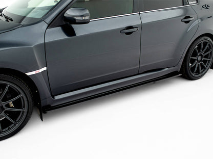 Maxton Design Side Skirts Diffusers V.1 Subaru Impreza WRX STI Mk3 Facelift