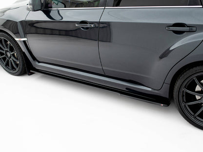 Maxton Design Side Skirts Diffusers V.1 Subaru Impreza WRX STI Mk3 Facelift