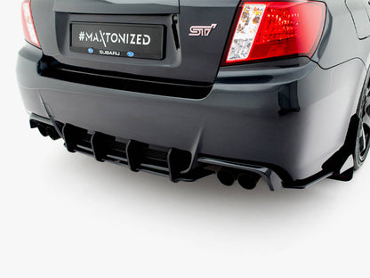Maxton Design Street PRO Rear Diffuser Subaru Impreza WRX STI Mk3 Facelift