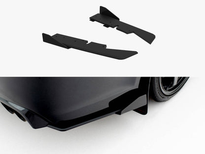 Maxton Design Street PRO Rear Side Splitters + Flaps Subaru Impreza WRX STI Mk3 Facelift