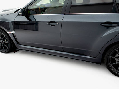 Maxton Design Street Pro Side Skirts Diffusers Subaru Impreza WRX STI Mk3 Facelift
