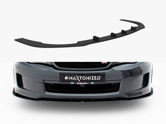 Maxton Design Street PRO Front Splitter Subaru Impreza WRX STI Mk3 Facelift