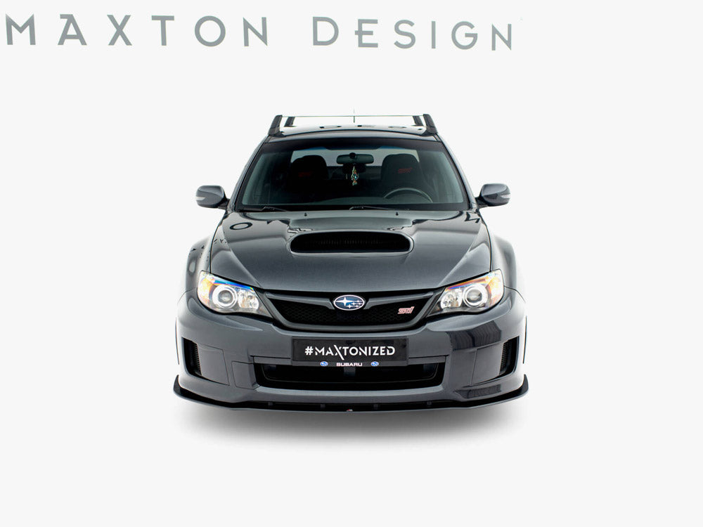 Maxton Design Street PRO Front Splitter Subaru Impreza WRX STI Mk3 Facelift
