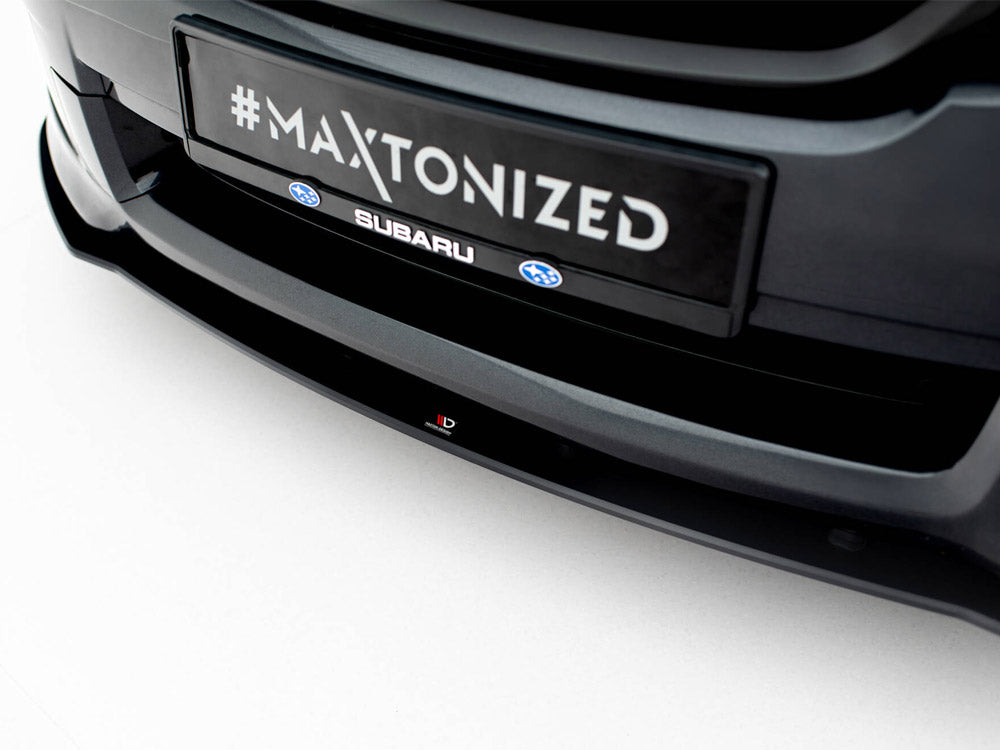 Maxton Design Street PRO Front Splitter Subaru Impreza WRX STI Mk3 Facelift