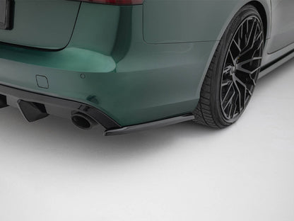 Maxton Design Rear Side Splitters V.3 Audi A6 S-Line Avant C7