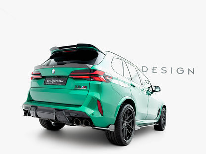 Maxton Design Prepreg Carbon Fiber Rear Side Splitters BMW X5 M F95 Facelift