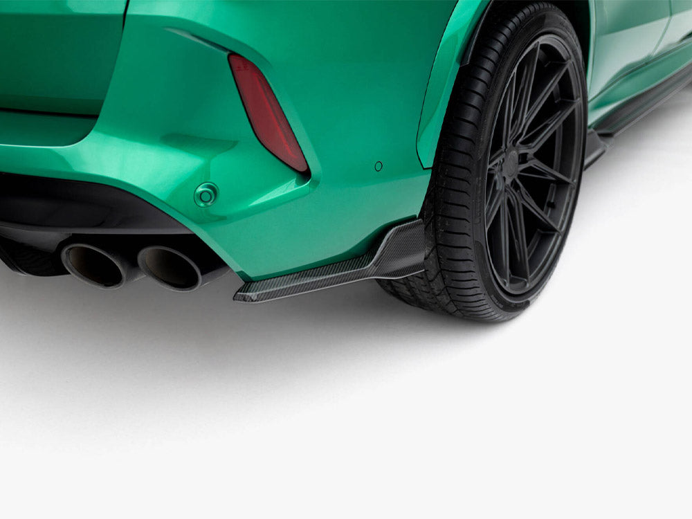 Maxton Design Prepreg Carbon Fiber Rear Side Splitters BMW X5 M F95 Facelift