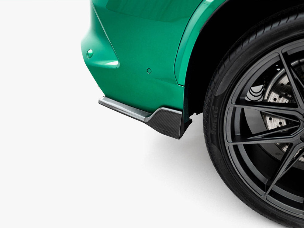 Maxton Design Prepreg Carbon Fiber Rear Side Splitters BMW X5 M F95 Facelift