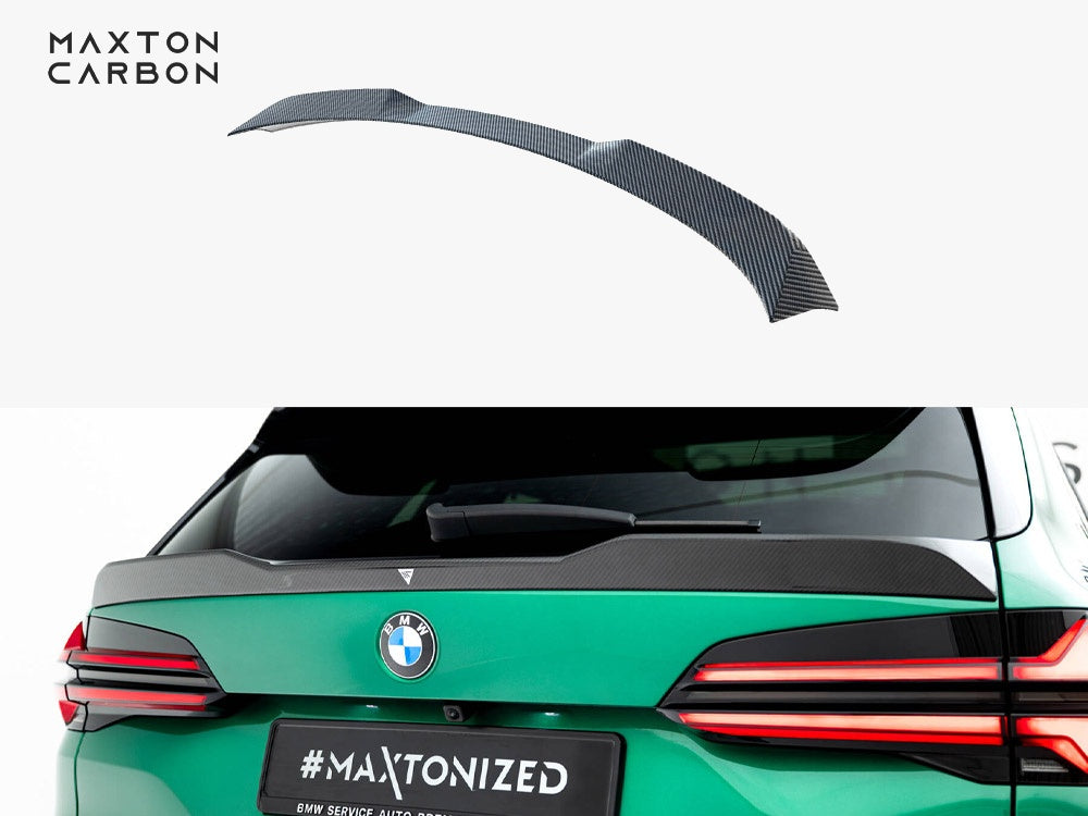 Maxton Design Prepreg Carbon Fiber Tailgate Spoiler (Lower) BMW X5 M F95 Facelift