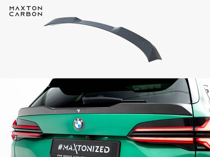 Maxton Design Prepreg Carbon Fiber Tailgate Spoiler (Lower) BMW X5 M F95 Facelift
