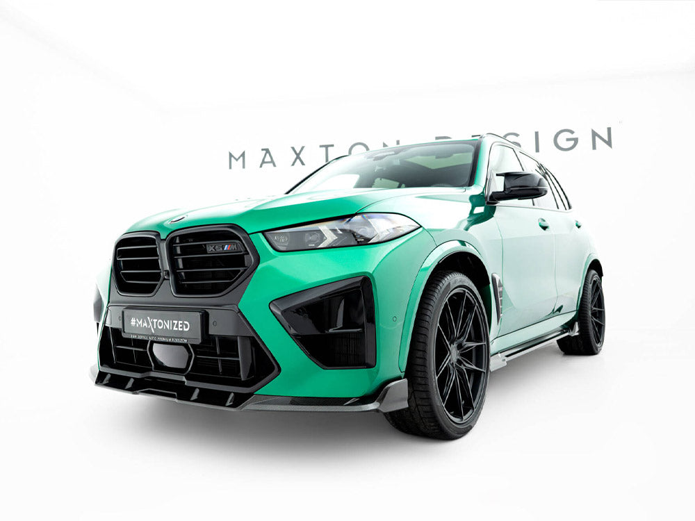 Maxton Design Prepreg Carbon Fiber Front Splitter BMW X5 M F95 Facelift