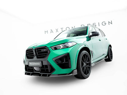 Maxton Design Prepreg Carbon Fiber Front Splitter BMW X5 M F95 Facelift