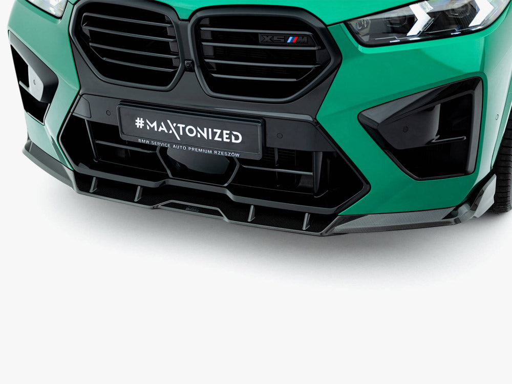Maxton Design Prepreg Carbon Fiber Front Splitter BMW X5 M F95 Facelift