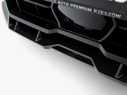 Maxton Design Prepreg Carbon Fiber Front Splitter BMW X5 M F95 Facelift