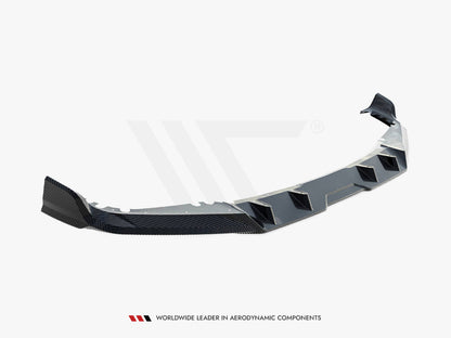 Maxton Design Prepreg Carbon Fiber Front Splitter BMW X5 M F95 Facelift