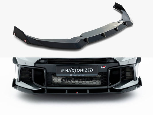 Maxton Design Front Splitter + Flaps Toyota GR Yaris Mk4 Facelift