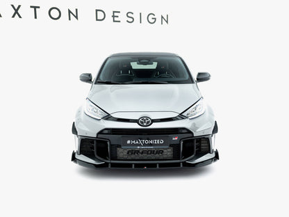 Maxton Design Front Splitter + Flaps Toyota GR Yaris Mk4 Facelift