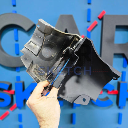 Audi S3 8L Side Skirt End Cap Cover * 8L7 853 579 - 8L7 853 580 *