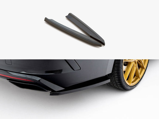 Maxton Design Rear Side Splitters V.1 Skoda Octavia RS Liftback / Estate Mk4 Facelift