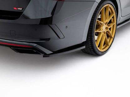 Maxton Design Rear Side Splitters V.1 Skoda Octavia RS Liftback / Estate Mk4 Facelift