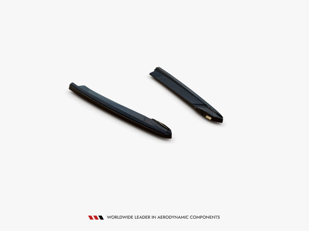 Maxton Design Rear Side Splitters V.3 Skoda Octavia RS Liftback / Estate Mk4 Facelift