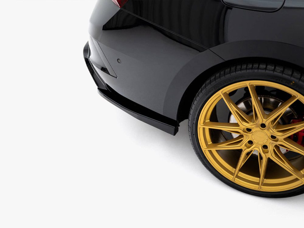 Maxton Design Rear Side Splitters V.4 Skoda Octavia RS Liftback / Estate Mk4 Facelift