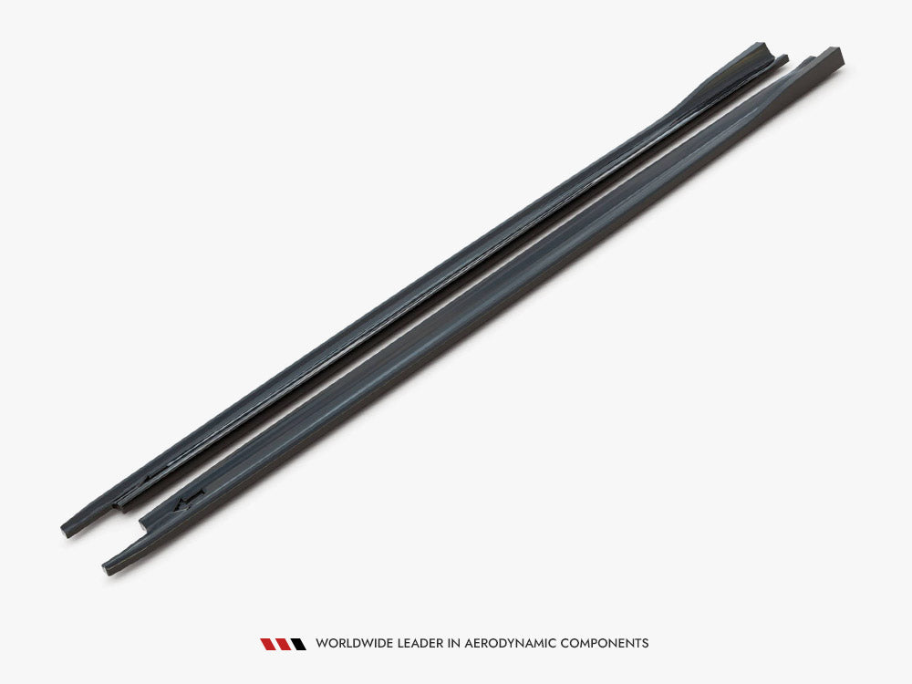 Maxton Design Side Skirts Diffusers V.2 Skoda Octavia RS Liftback / Estate Mk4 Facelift