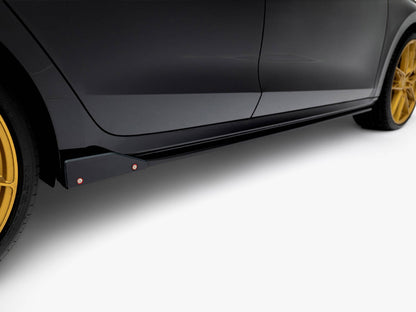 Maxton Design Side Skirts Diffusers V.2 + Flaps Skoda Octavia RS Liftback / Estate Mk4 Facelift