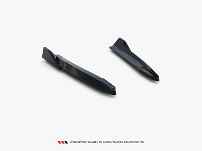 Maxton Design Rear Side Splitters V.8 Skoda Octavia RS Liftback / Estate Mk4 Facelift