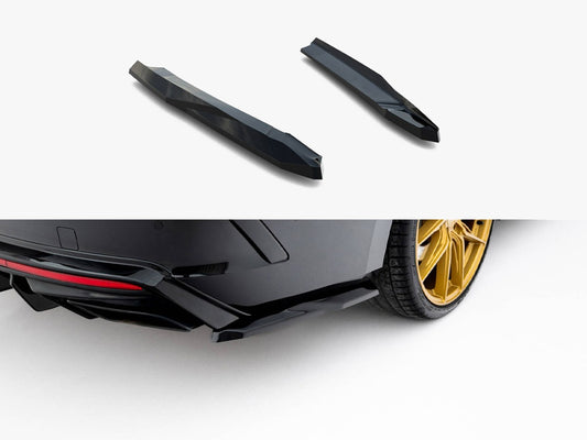 Maxton Design Rear Side Splitters V.7 Skoda Octavia RS Liftback / Estate Mk4 Facelift