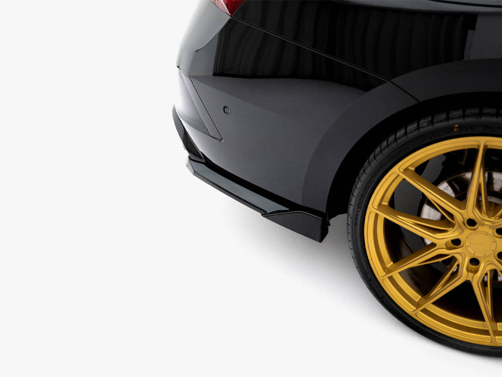 Maxton Design Rear Side Splitters V.6 Skoda Octavia RS Liftback / Estate Mk4 / Mk4 Facelift