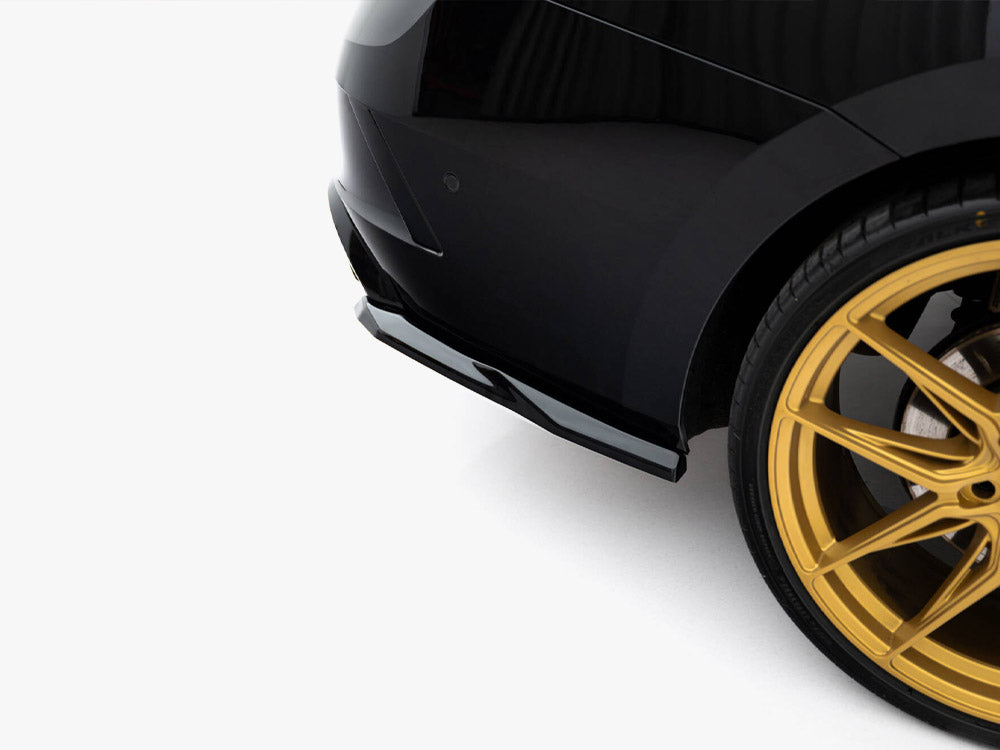 Maxton Design Rear Side Splitters V.5 Skoda Octavia RS Liftback / Estate Mk4 / Mk4 Facelift