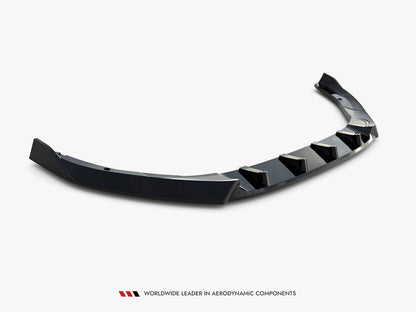 Maxton Design Front Splitter V.2 Skoda Octavia RS Liftback / Estate Mk4 Facelift