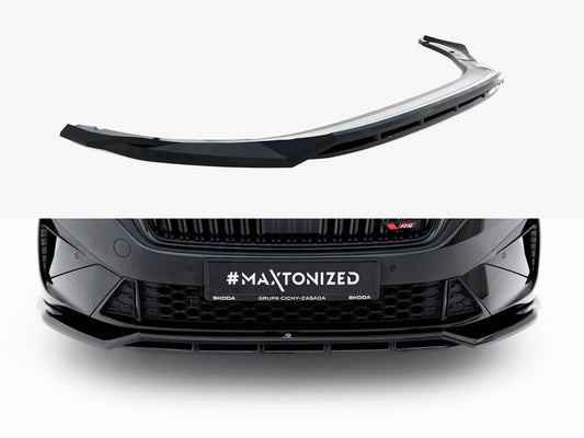 Maxton Design Front Splitter V.1 Skoda Octavia RS Liftback / Estate Mk4 Facelift
