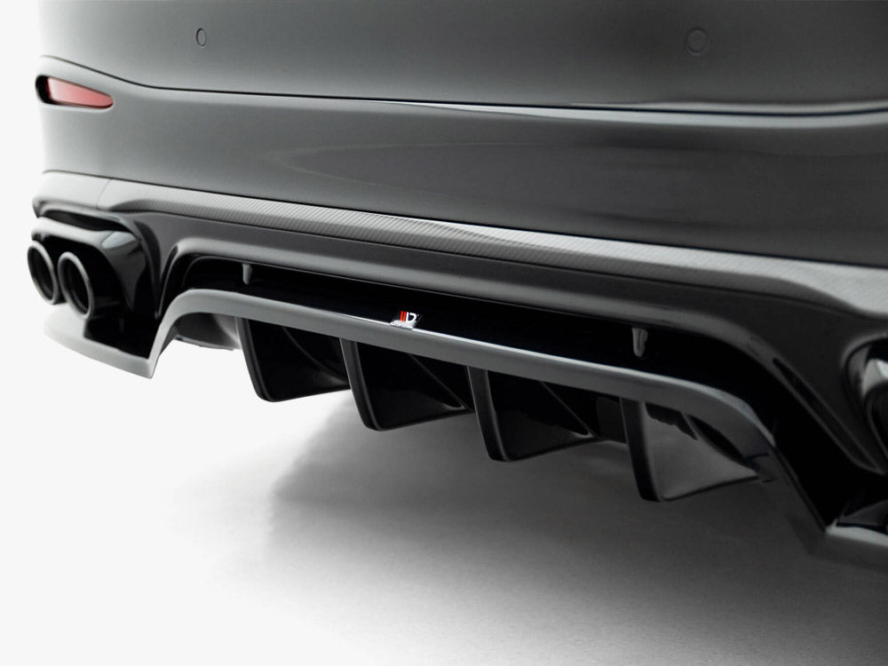 Maxton Design Rear Splitter (Vertical Bars) Mercedes-AMG GLC 43 X254
