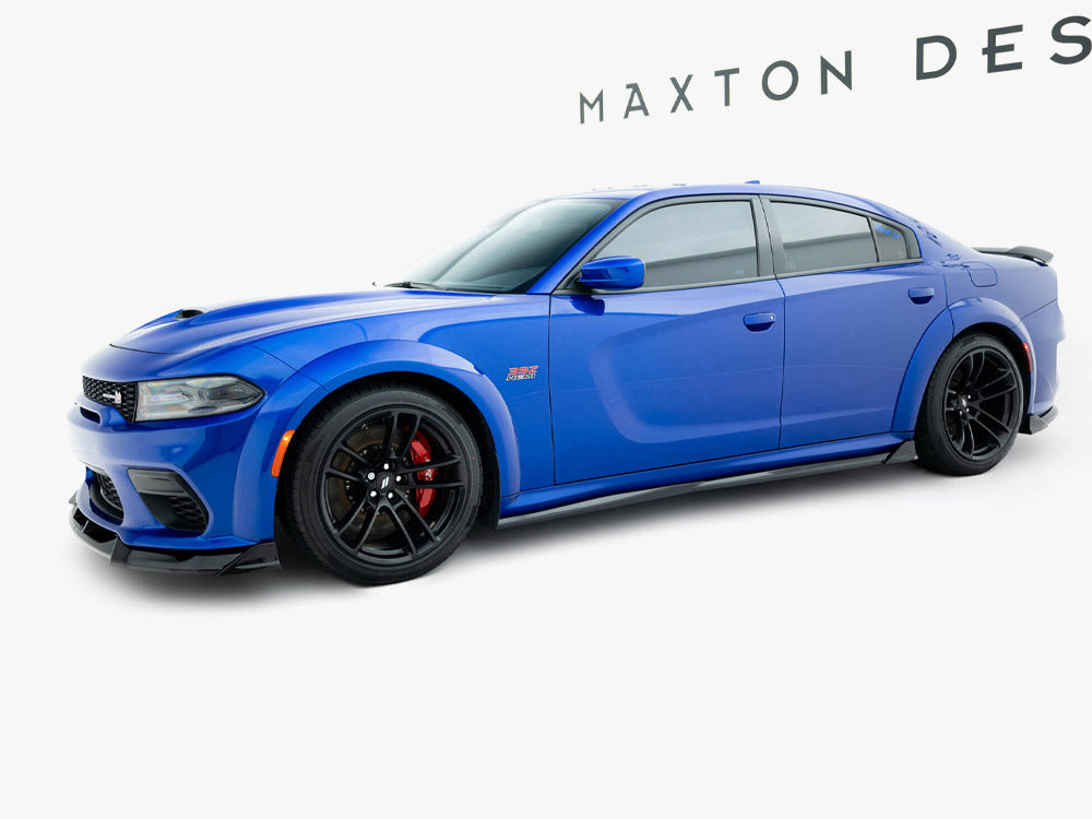 Maxton Design Side Skirts Diffusers Dodge Charger RT Scat Pack Widebody Mk3 Facelift