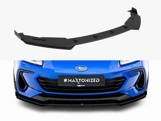 Maxton Design Street PRO Front Splitter + Flaps Subaru BRZ Mk2